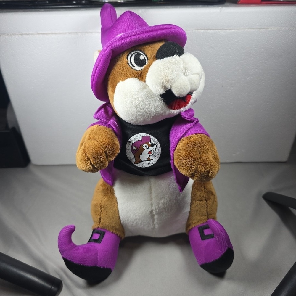 Bucees 2025 Halloween Wizard Put A Spell On Me Beaver 11" Plush Toy‎